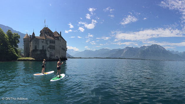 mini séjour découverte des lacs suisse romande en stand up paddle