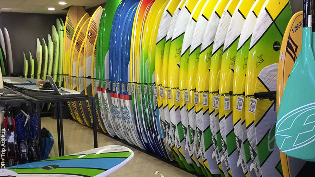 Matériel de qualité pour ce stage de SUP surf à Fuerteventura