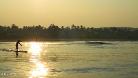 rando Stand Up Paddle en Inde à Goa
